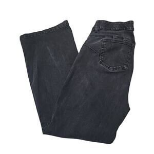 Torrid Bombshell Flare Denim Womens 18 Short Black Jeans Flare Leg Plus Size